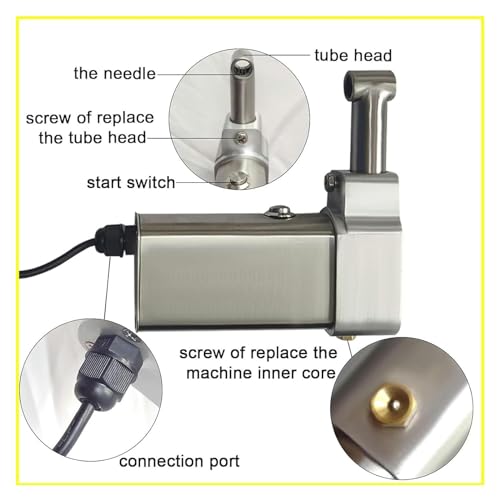 Electric Dreadlock Machine with 6 Heads - Portable Hair Braiding Kit
