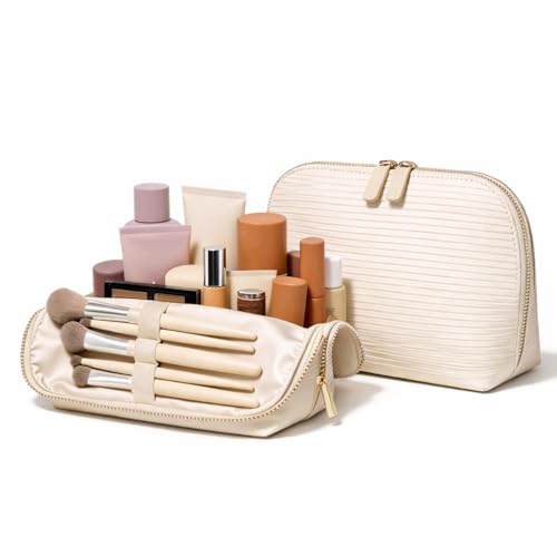 APT 1101 Standing Makeup Bag – Foldable Travel Organizer
