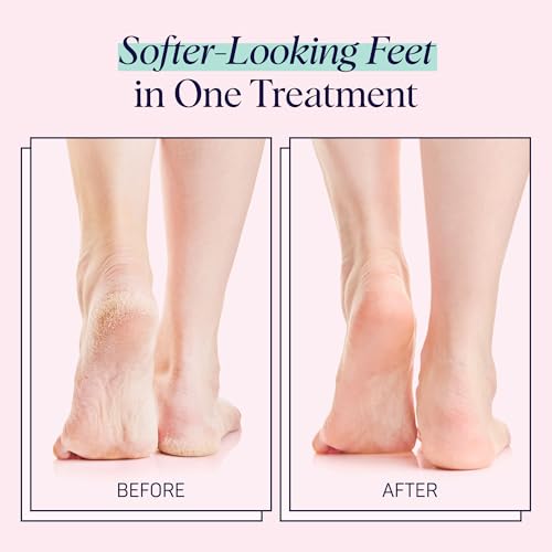 SpaLife Moisturizing Foot Mask Socks with Tea Tree Oil - 4 Pack