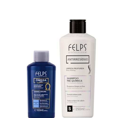 Felps Omega Zero Nanoplastia Hair Treatment Kit with Macadamia Oil