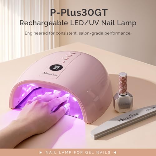 MelodySusie 48W Cordless UV LED Nail Lamp - P-Plus30GT