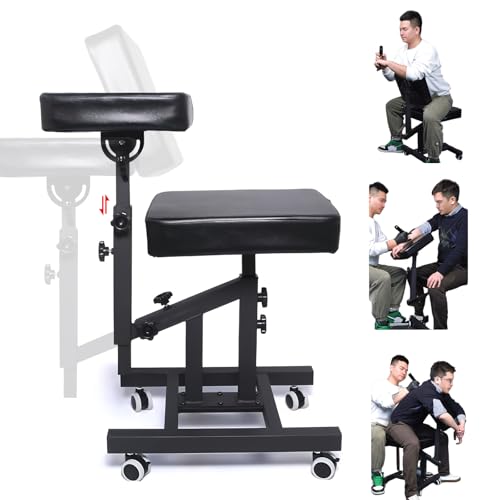 Tattoo Artist Chair with Adjustable Back - 400lb Capacity