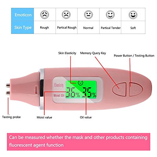 Digital Skin Analyzer Detector with LCD Display