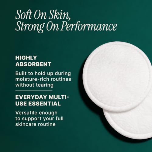 SoulSation Organic Cotton Rounds 400 Count - Lint-Free Makeup Remover