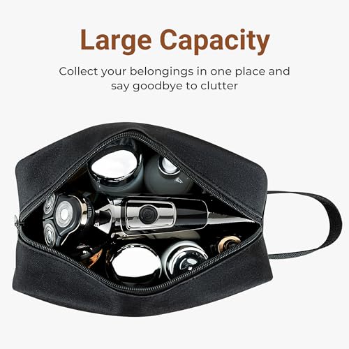 Elviros Travel Toiletry Bag - Hanging Dopp Kit for Men & Women