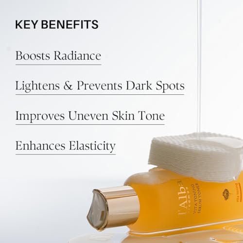 d'Alba White Truffle Vita Toning Serum Toner - Brightening Face Toner (6.08 fl oz)