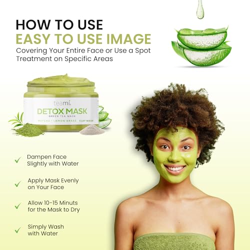 Teami Green Tea Detox Face Mask - Acne & Blackhead Remover