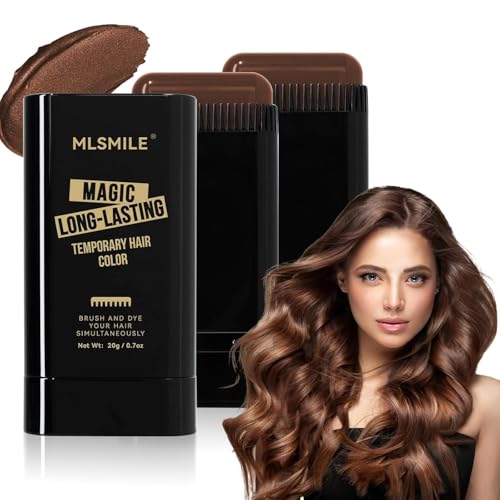 Hair Color Comb - 2PCS Waterproof Gray Coverage Dye Stick