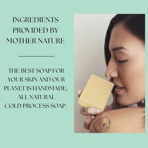 Aloe Vera & Calendula Soap, Natural & Organic Ingredients, Organic Aloe Vera, Calendula & Turmeric Soap. Use for Face & Body. for Men, Women & Teens. Gentle Face Wash. (Pack of 2)