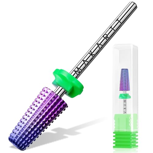 5-in-1 Nail Drill Bit - Tungsten Carbide for Acrylic & Gel Removal