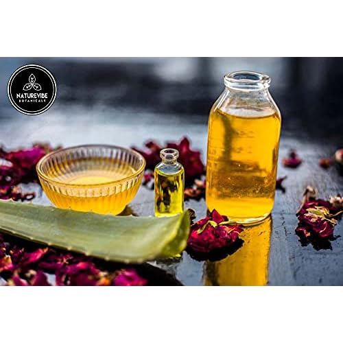 Naturevibe Botanicals Aloevera Oil 32oz and Golden Jojoba Oil 32oz | Oil Combo