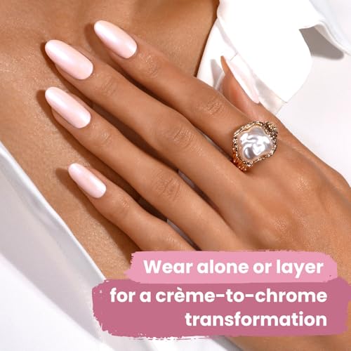LONDONTOWN Lakur Chrome Glaze Nail Polish - Starry, 0.4 Fl Oz