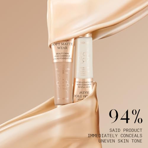 PHOFAY Liquid Foundation 30ml - Oil Control & Lightweight