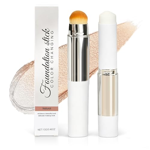 Color Changing Foundation Stick with Brush - Dual Ended