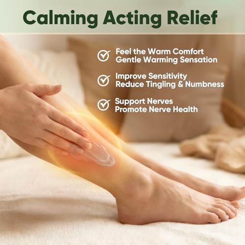 Alcura Nerve Cream, Alcuras Neuropathy Lotion with Arnica & Magnesium for Knee, Lumbar, Neck, Hand and Foot, 4 oz,1 Pcs