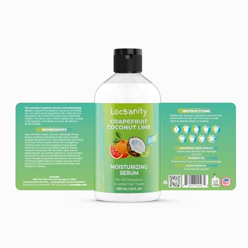Locsanity Grapefruit Coconut Lime Compete Loccare Bundle - Locs Sisterlock Dreadlocks Microlocks Dreads
