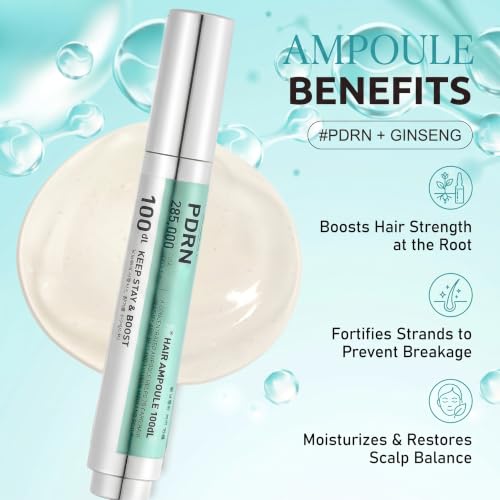 PDRN Hair Ampoule 100ml Scalp Serum for Thinning Hair
