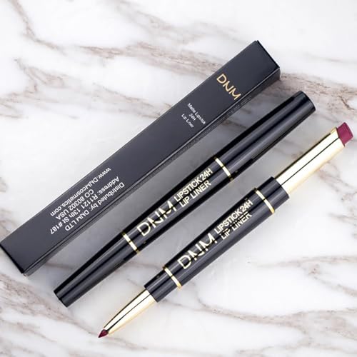 3-Piece 2-in-1 Lip Liner & Lipstick Set – Matte 24HR Wear