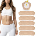 Castor Oil Belly Button Patches – 55 Pack Disposable Cotton Pad