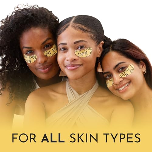 BOLDEN Awake Under Eye Patch | Eye Mask For Dark Circles, Puffiness & Discoloration | Brightening Eye Pads With Niacinamide, Alpha Arbutin, Tranexamic Acid & Vitamin C | 10 Pairs (Pack of 2)