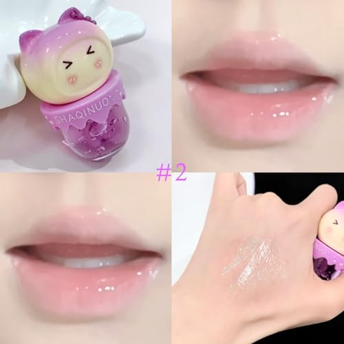 Hydrating Lip Gloss Set - 4 Colors Waterproof Glossy Liquid Lipstick