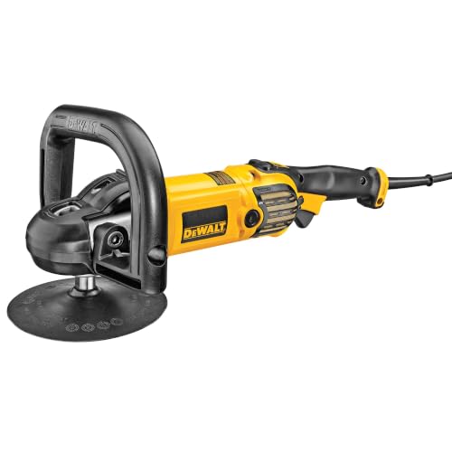 DEWALT 7-9in Buffer Polisher, 12 Amp, Variable Speed, Soft Start