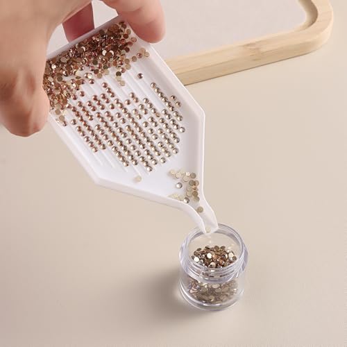6Pcs Rhinestone Sorting Trays for Diamond Painting & Crafts