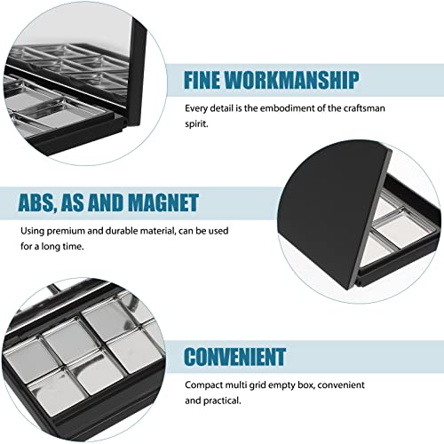 Empty Eyeshadow Palette 8 Aluminum Pans DIY Makeup Tray