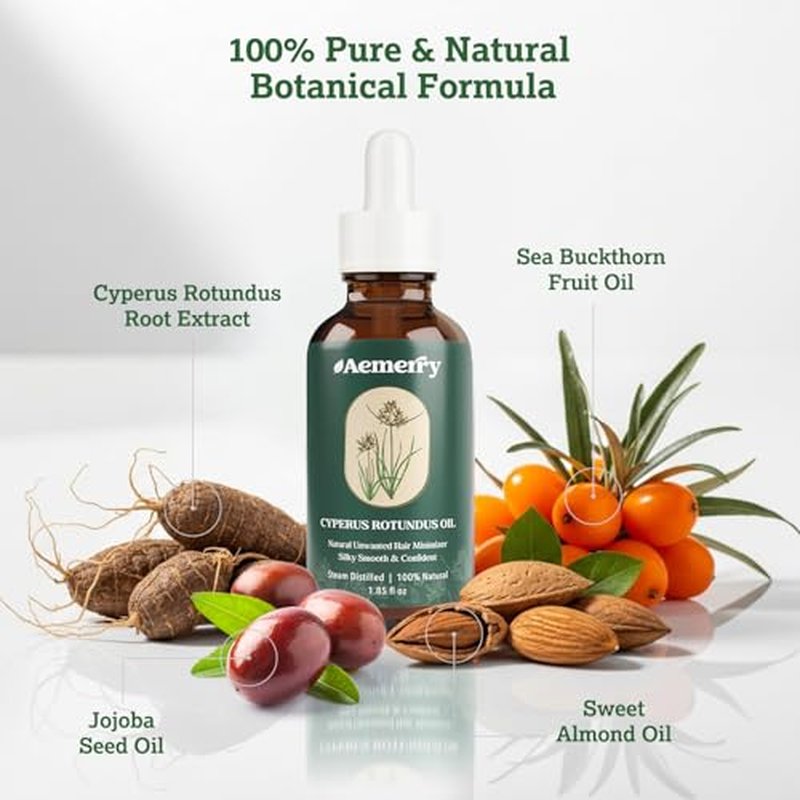Cyperus Rotundus Oil for Hair Removal & Skin Care