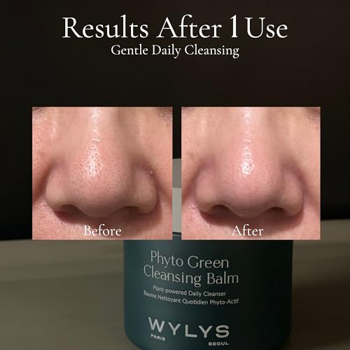 Korean Green Cleansing Balm Makeup Remover All Natural K Beauty | Gentle Daily Face Cleansing Balm for Dry Skin | Jojoba, Babassu, Apricot, Green Tea Oil & More
