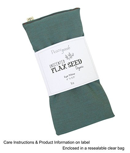 Peacegoods Eye Pillows Sampler Pack of 5 - Flax Seed Weighted
