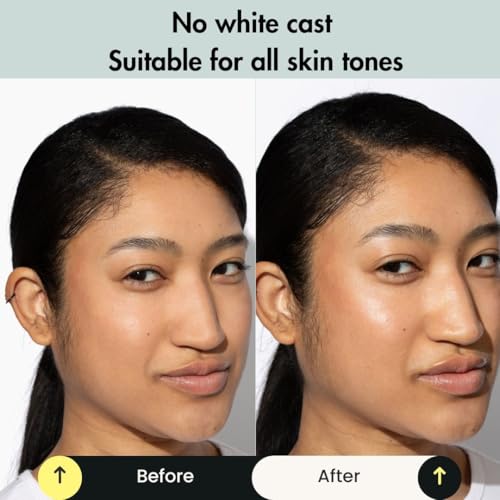 Daily Repair & Protect Moisturizer with Mineral Sunscreen Face SPF 50+ I With Squalane and Aloe Vera for Deep Moisture I UVA/UVB & Blue Light Protection I No White Cast I Reef Safe I Vegan