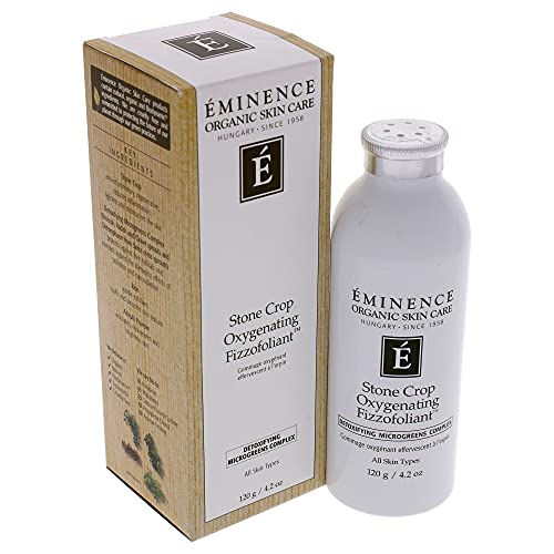 Stone Crop Oxygenating Fizzofoliant by Eminence for Unisex - 4.2 oz Exfoliator