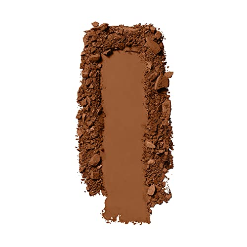 e.l.f. Camo Powder Foundation, Lightweight, Primer-Infused Buildable & Long-Lasting Medium-to-Full Coverage Foundation, Deep 540 N