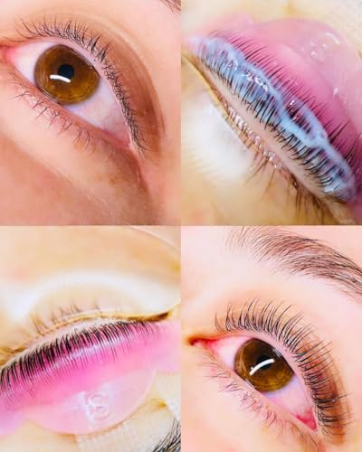 Lash Lift Shields C Curl - 6 Sizes Silicone Pads (Gold & Pink)