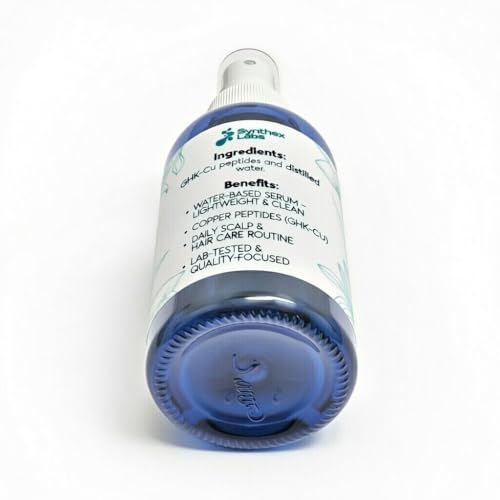GHK-Cu Copper Peptide Hair Serum – 2400mg Water-Based Formula