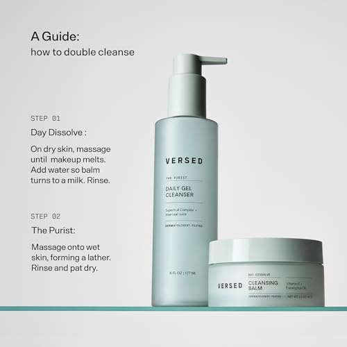 Versed Day Dissolve Cleansing Balm - Makeup Remover, 2.3 oz