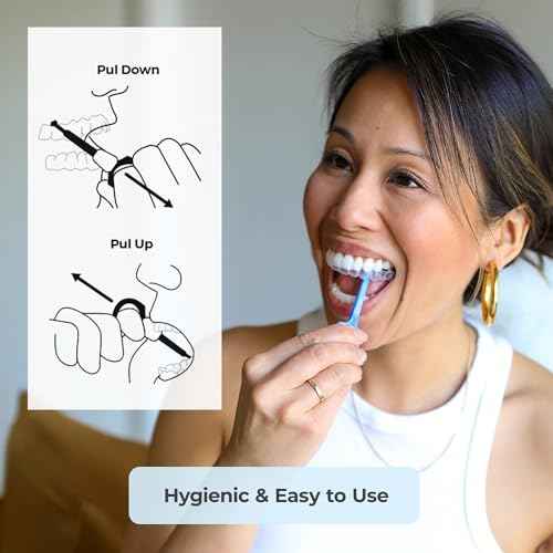PUL Pack of 2 Reusable Clear Aligner Removal Tool ? Compatible with Invisalign, Removable Braces, Retainers & Trays ? Easy-to-Use Device Remover, Dental & Oral Hygiene Care Product ? Purple, Pink
