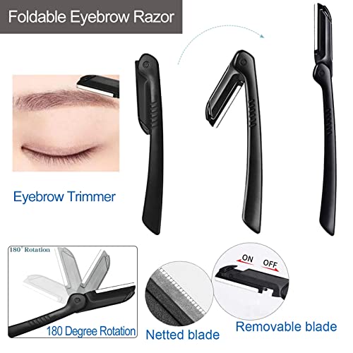 KAJUDA Eyebrow Razor Kit 5-in-1 Grooming Set