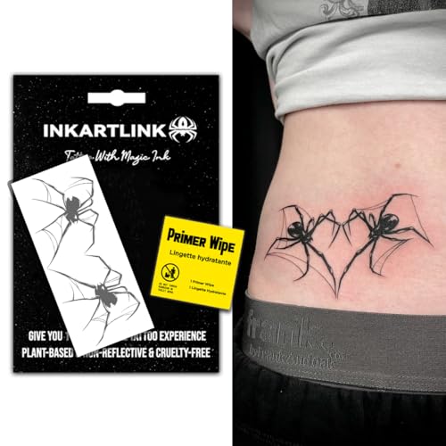 INKARTLINK Waterproof Temporary Tattoos - Realistic Designs