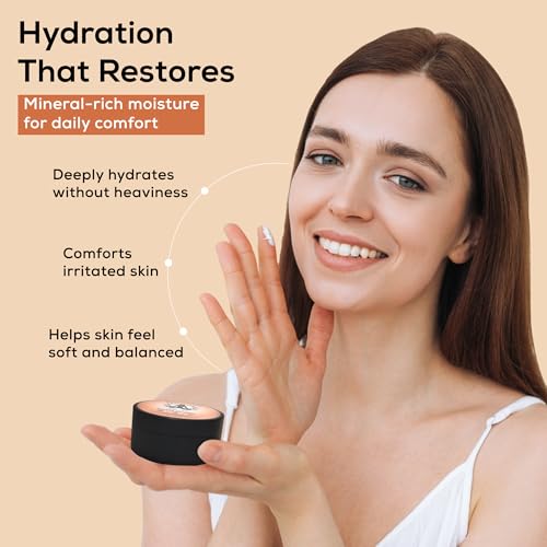 Fulvic Acid Skin Cream ? Hydrating Face & Body Moisturizer with Aloe Vera, Shea Butter & Vitamin E | Nourishes, Soothes & Softens Dry, Sensitive, and Irritated Skin | For Women & Men | 2 oz.Ho