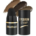 iMethod Eyebrow Stamp for Eyebrow Stencil Kit - Brow Stamp Refill Eyebrow Pomade, Brown