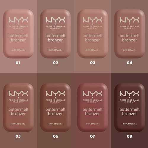 NYX PROFESSIONAL MAKEUP Matte Buttermelt Bronzer, Longwear Face Makeup with Up to 12 Hours of Wear, Vegan Formula - Deserve Butta (Light Medium Cool)