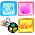Glow in the Dark Stress Cube Fidget Toy - Sensory Stress Relief