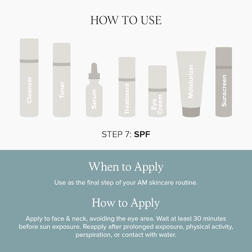 DRMTLGY Anti Aging Clear Face Sunscreen and Facial Moisturizer with Broad Spectrum SPF 45. Oil Free, Zinc Oxide Sunscreen For Sensitive Skin and Acne Prone Skin. 1.7 oz, 2 pack
