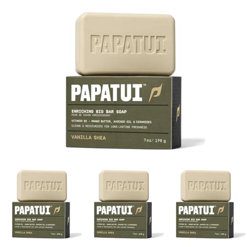 Papatui Bar Soap - Sandalwood Suede 7oz (Pack of 4)