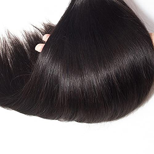 Freiuoke 24-28 Inch Brazilian Virgin Straight Hair Bundles - 150g