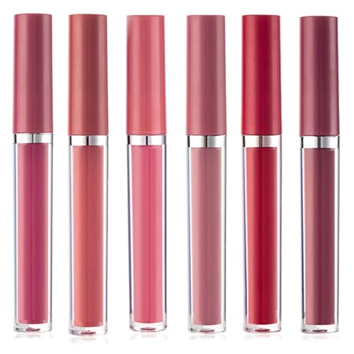 Matte Liquid Lipstick Set, 6Pcs Waterproof Long-Lasting Velvet