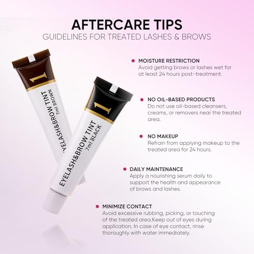 2CHILL Eyelash & Eyebrow Tinting Kit - Professional Salon Results