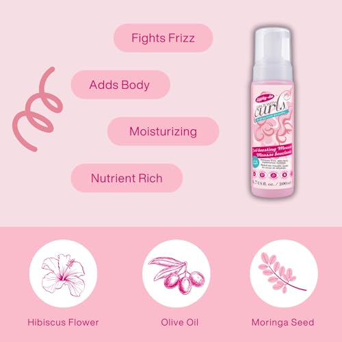 Dippity-Do Girls With Curls De-Frizz Curl Boosting Mousse Duo (2 Pack)